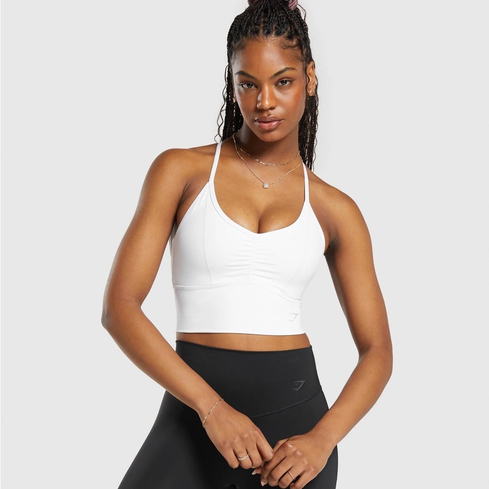 Gymshark BLACK Elevate Longline Sports Bra